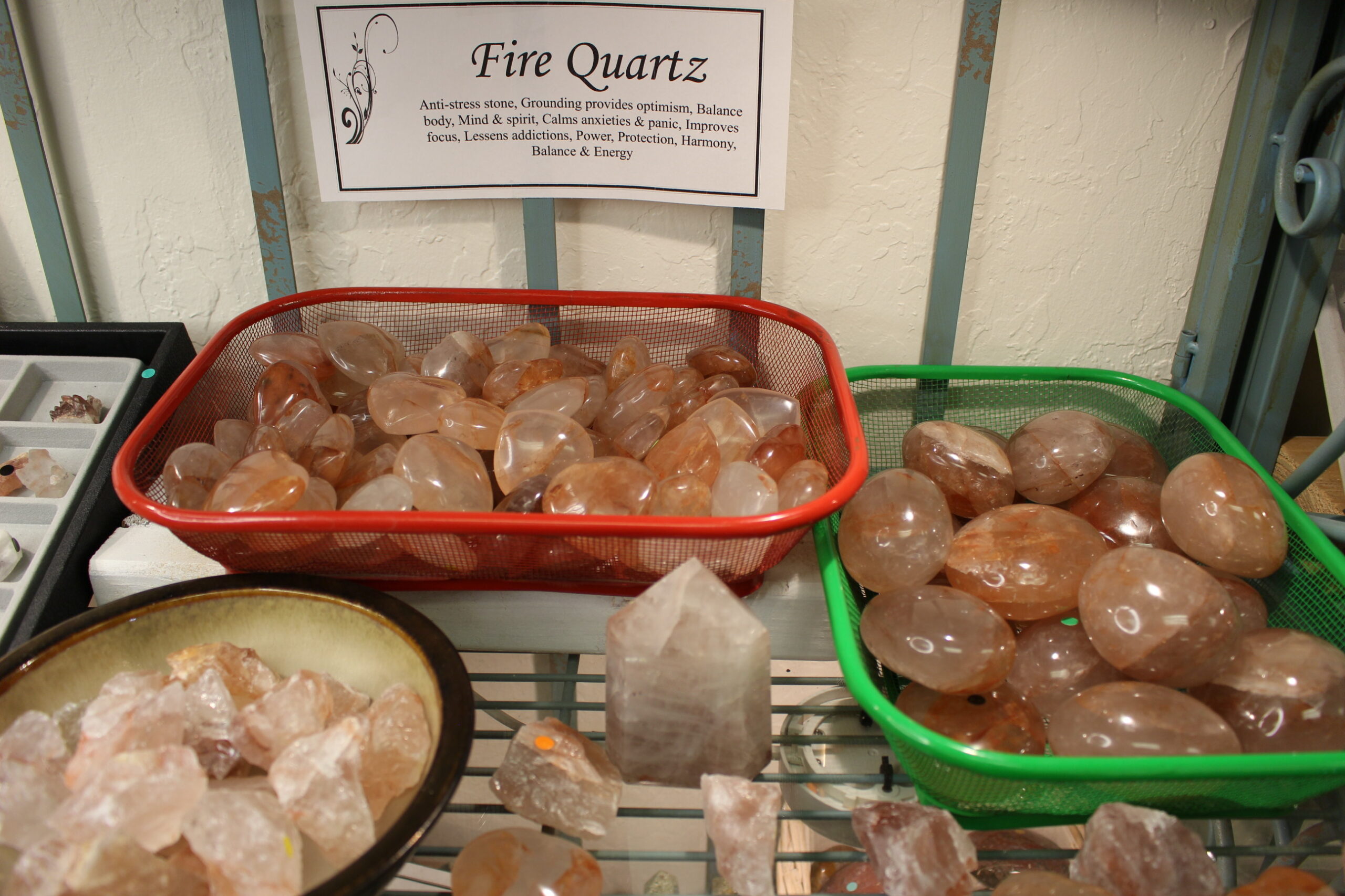 Quartz, Fire